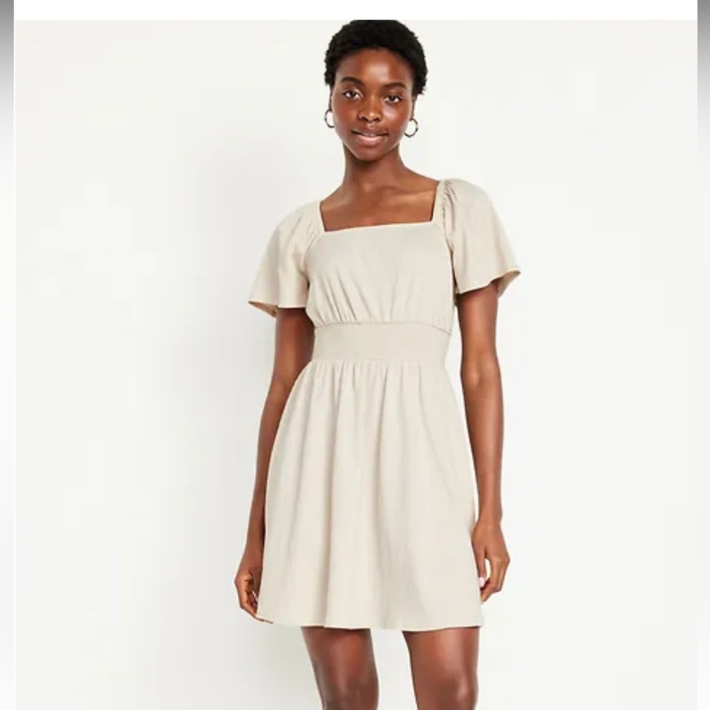 Old Navy Stretchy Fitted Beach Dress